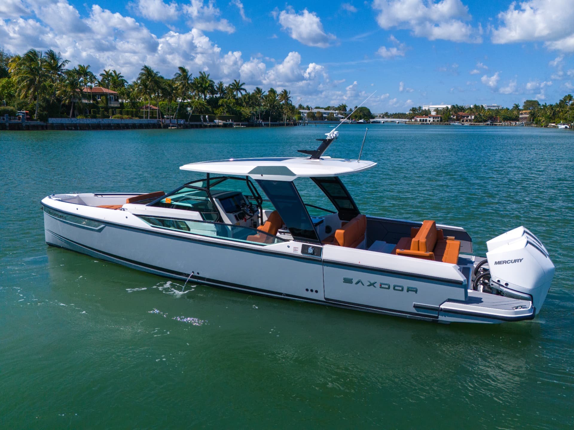 Saxdor 320 GTO boat for rent in Miami — photo 2