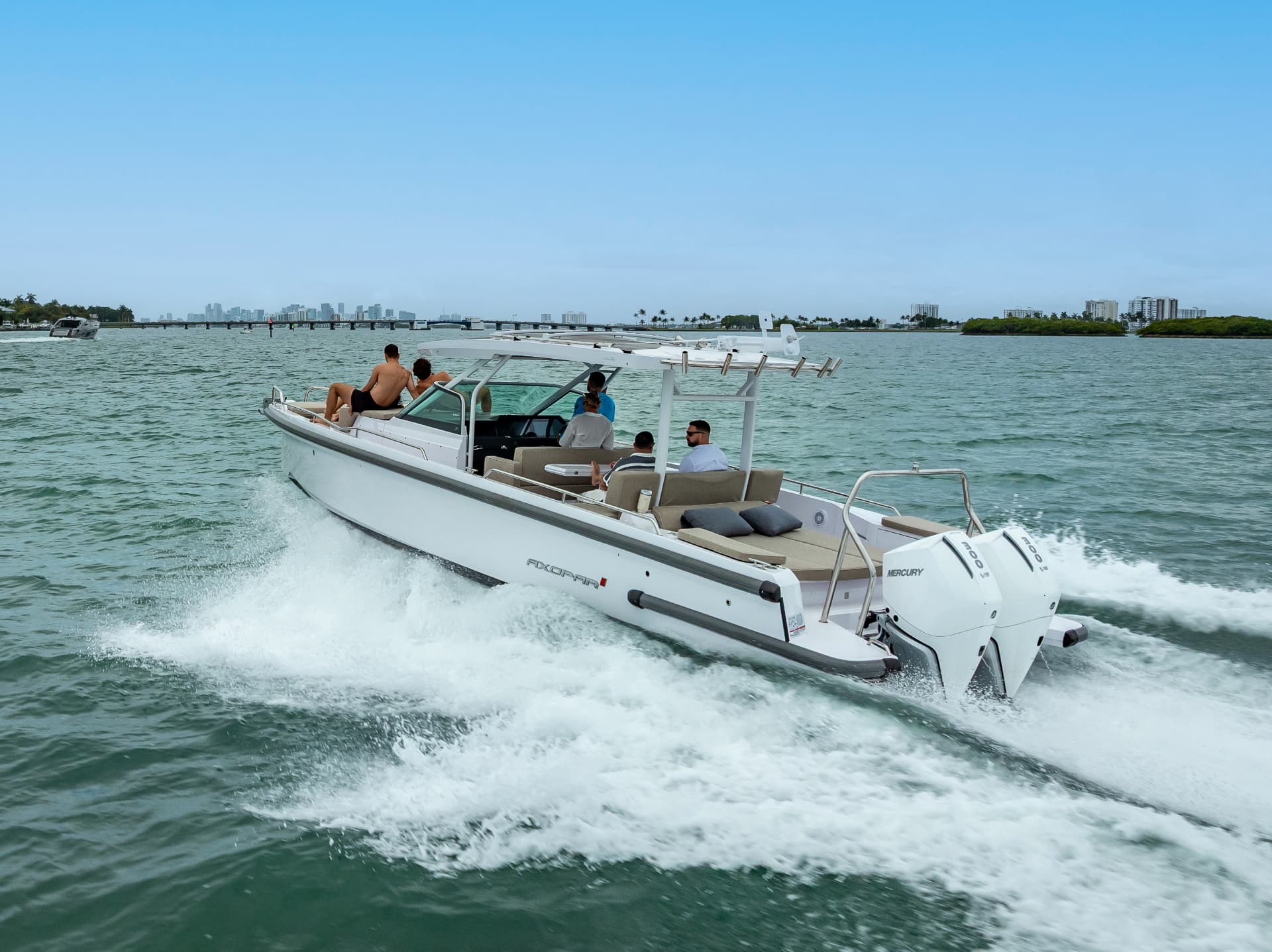Axopar 37 Brabus Edition boat for rent in Miami — photo 3