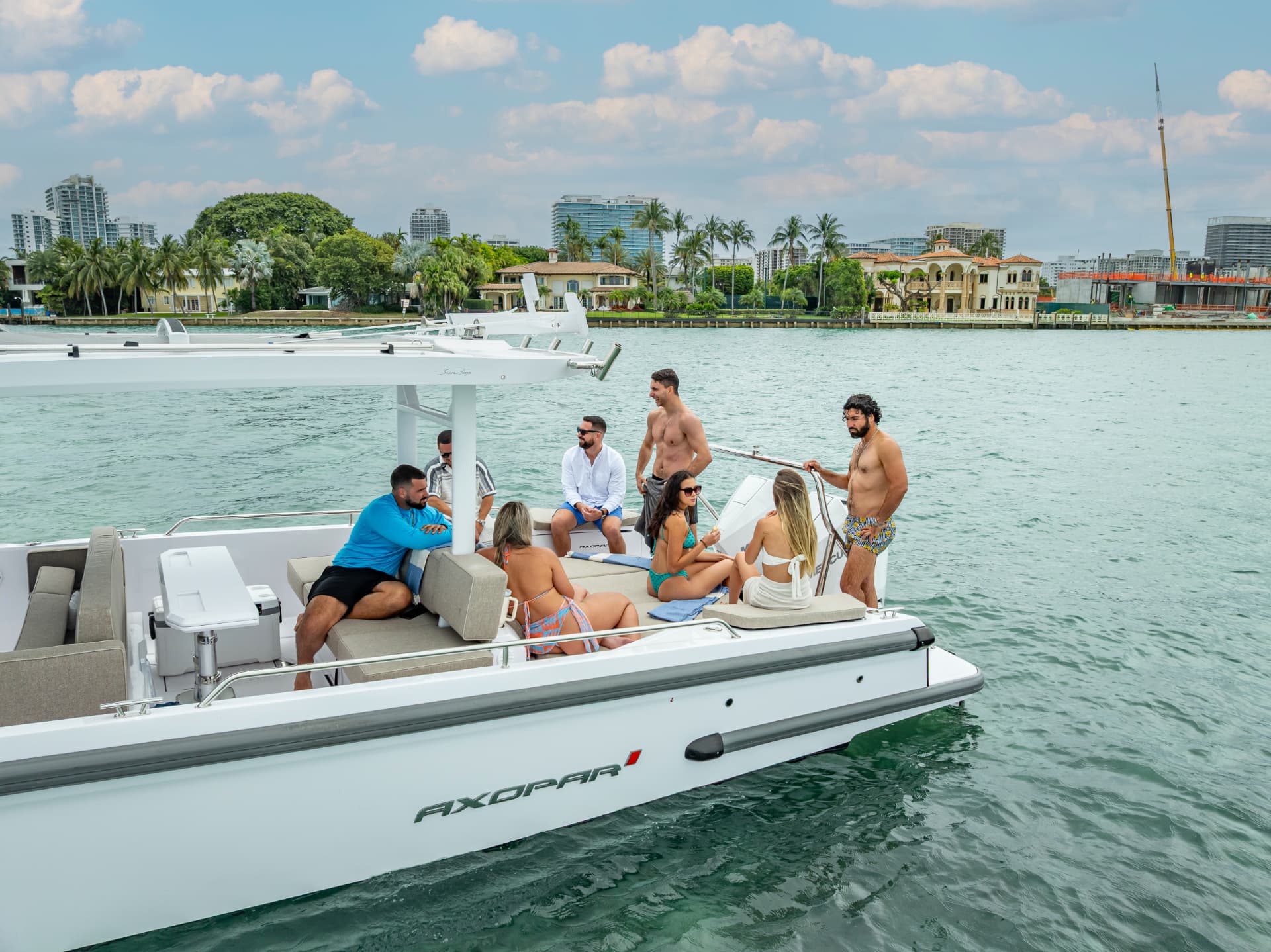 Axopar 37 Brabus Edition boat for rent in Miami — photo 5